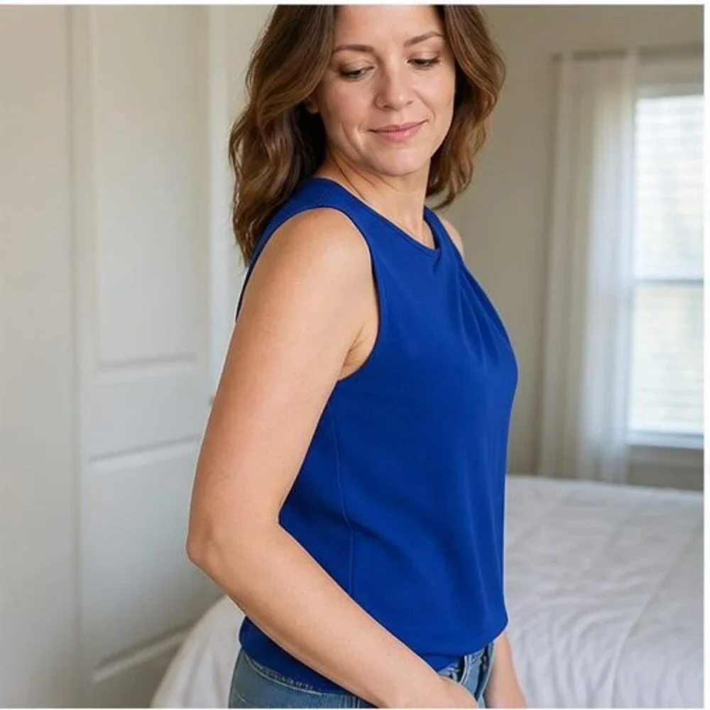 Rust Tunic Blouse